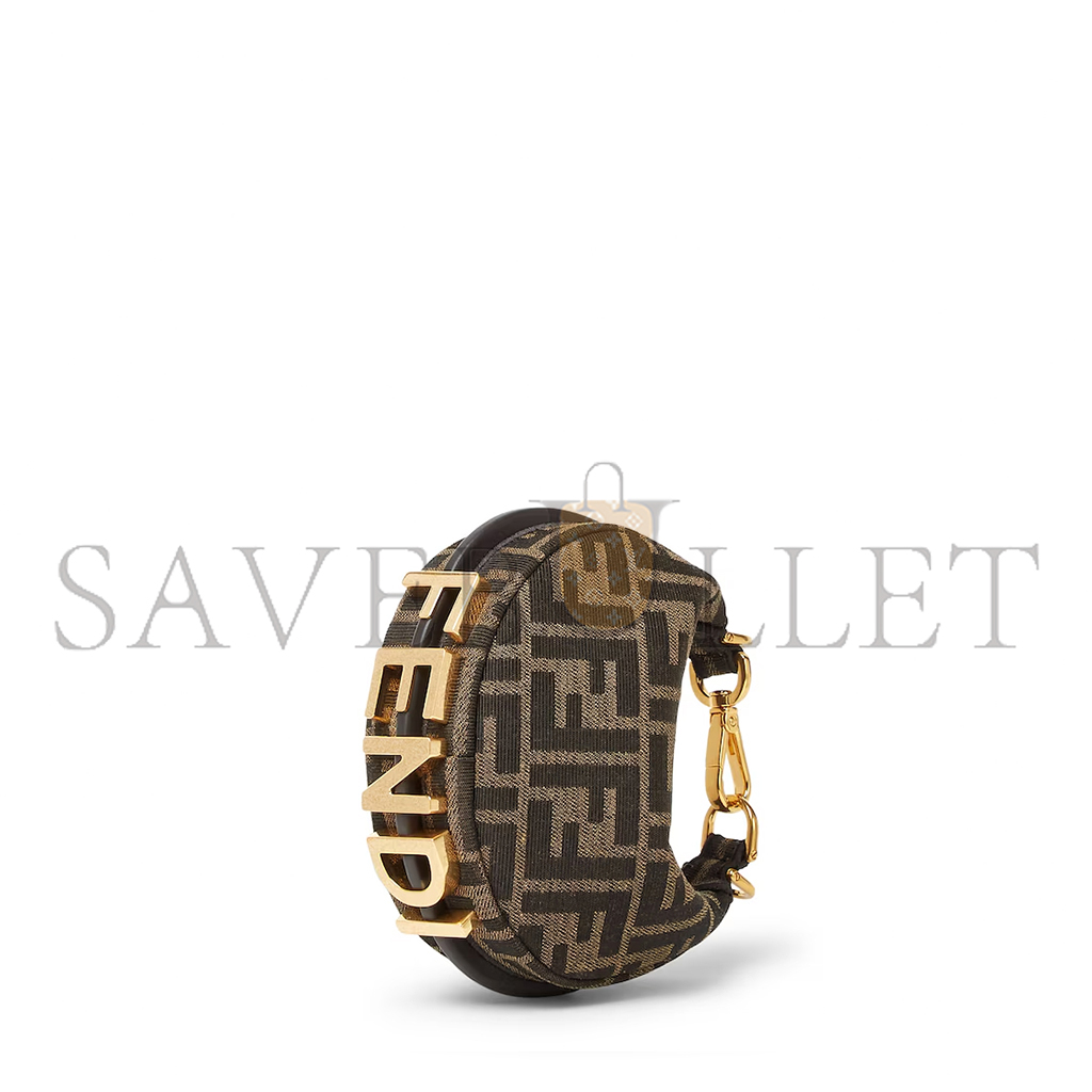 FENDI NANO FENDIGRAPHY 7AS089ANSQF197W (16.5*14*5cm)